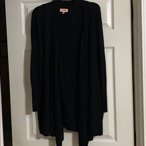 Open front lightweight cardigan sweater